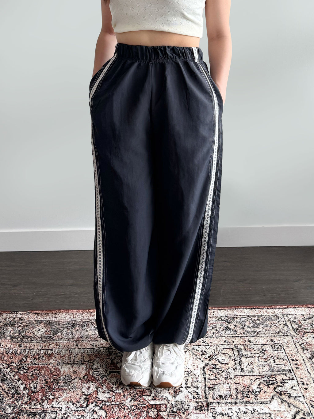 Heart Lace Causal Pants