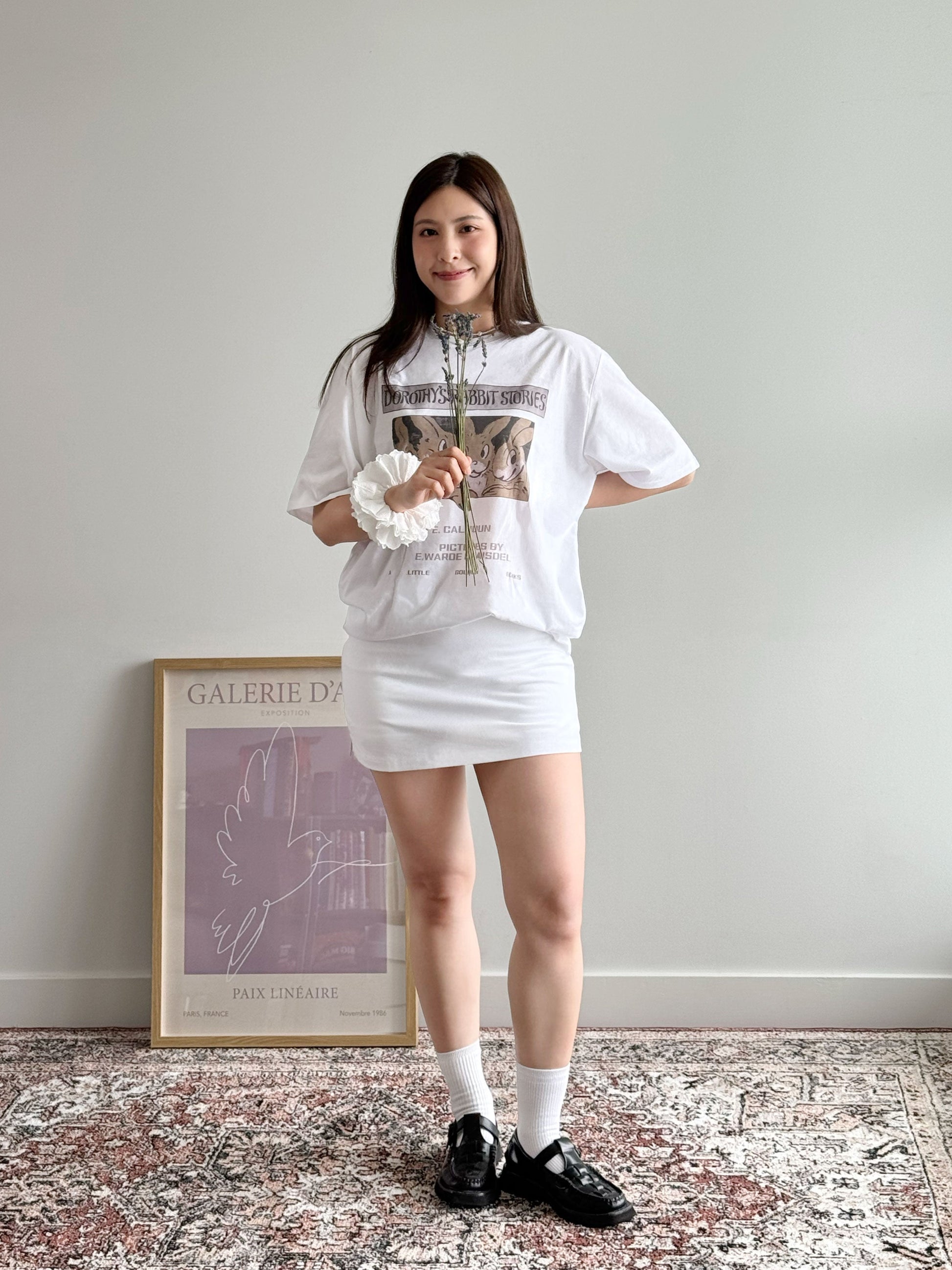 Dorothy’s Rabbit Graphic Oversized Tee