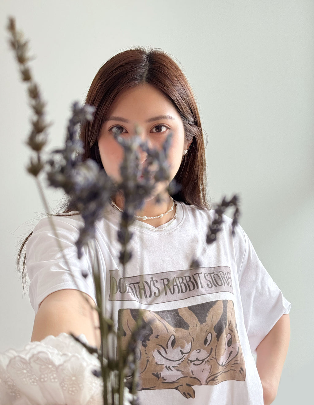 Dorothy’s Rabbit Graphic Oversized Tee