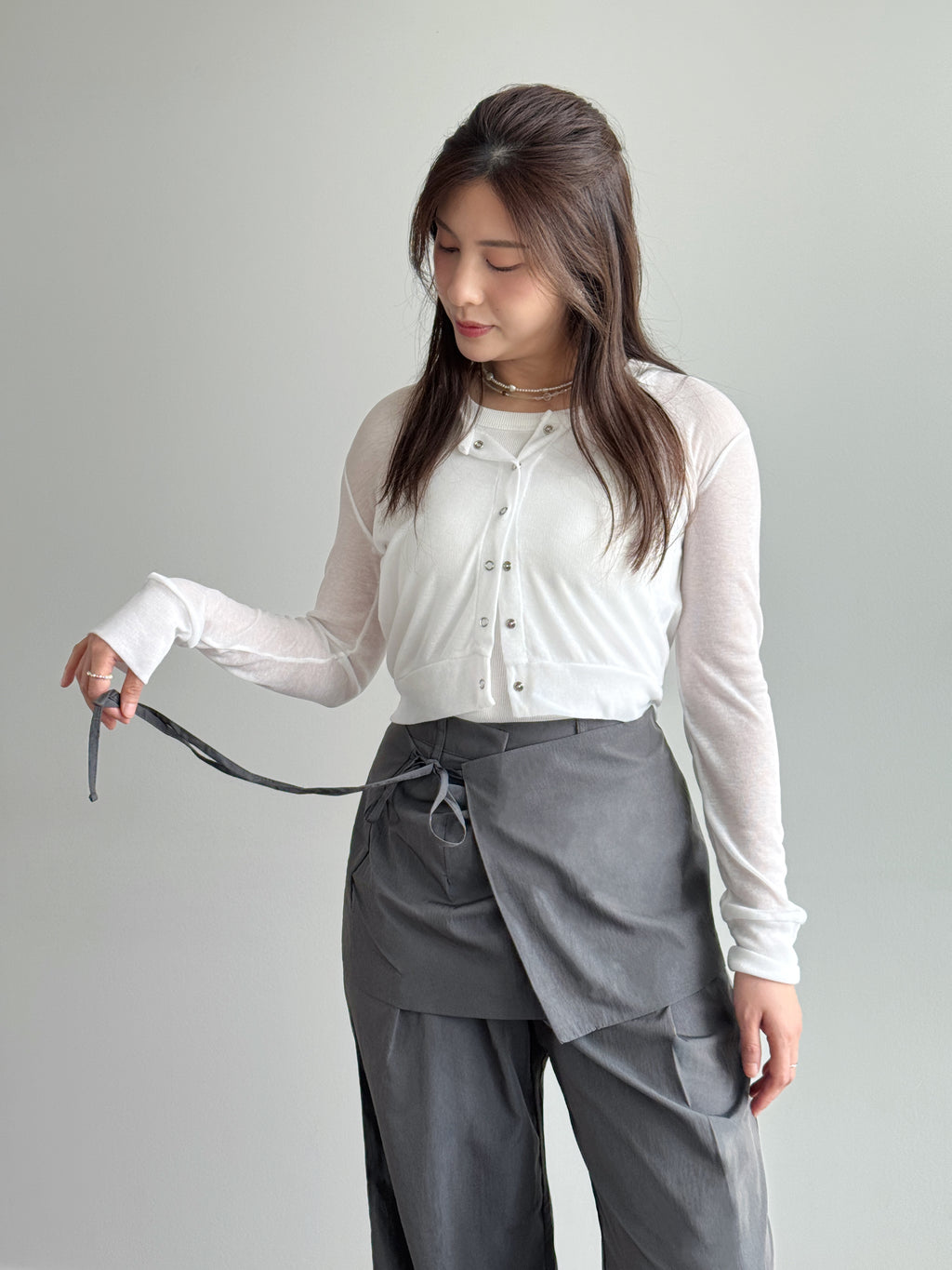 Soft Breeze Button-up - White