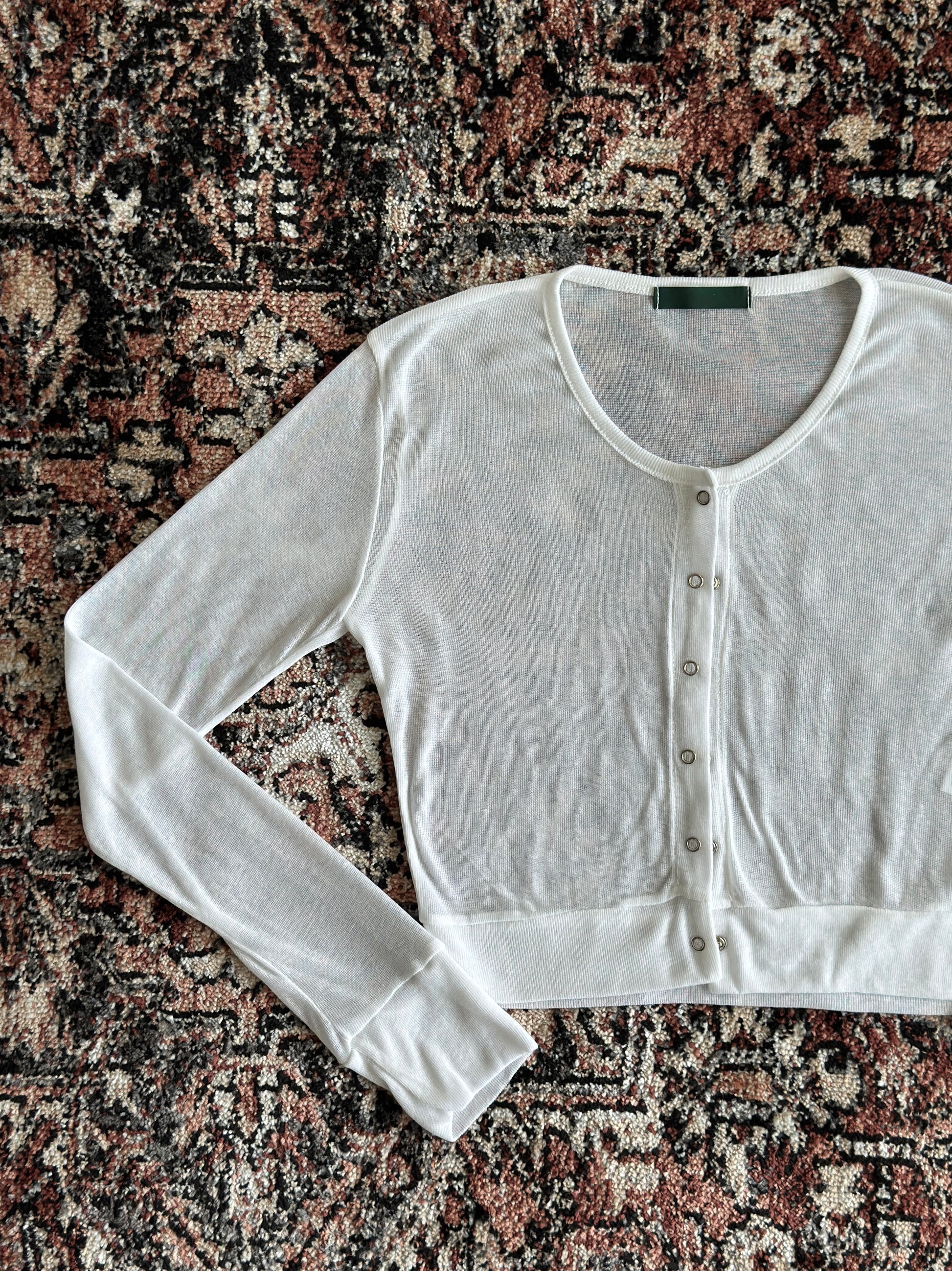 Soft Breeze Button-up - White